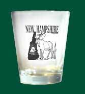 NH Moose Shot Glass
